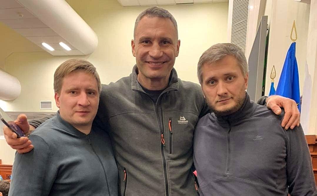Віталій Кличко і Володимир Бондаренко
